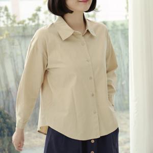 [웬디즈갤러리][웬디즈갤러리]파스텔 코튼 셔츠 EBL105