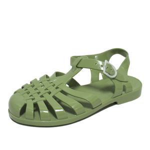 메듀즈 SUN 201 샌들 올리브 키즈 여성 젤리슈즈 OLIVE