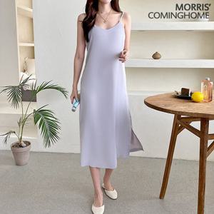 [한정/특가][모리스커밍홈]끈조절 레이어드 슬립 원피스_[M2204OP105B]