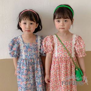 [로라네]여아 팜팜 유아 공주 원피스
