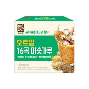 [녹차원] 오트밀 16곡 미숫곡물차 20스틱+20스틱