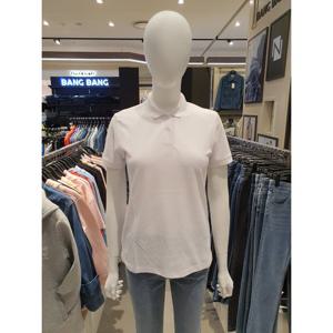 여성 면 카라 반팔 티셔츠 NTZ541