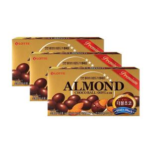 롯데제과 아몬드 초코볼 46g x 3개