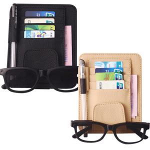 카템 차량용 클래식 썬바이저 카드 포켓