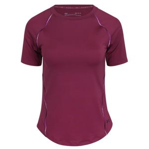 언더아머 여성 러쉬 스캘럽 히트기어 반팔1360852-678