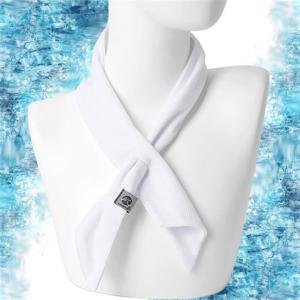 MCN 아이스 쿨링 냉감 스포츠 쿨 스카프 머플러 밴드 화이트