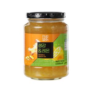 초록원 생강레몬차 560g