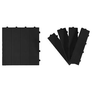 층간소음 방지 테크타일 매트 차콜블랙 1P / 시공 DIY 셀프