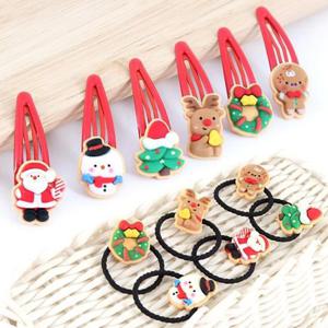 [아랑로랑] 크리스마스 친구 똑딱핀 헤어끈