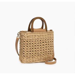 [니치브릿지][nichebridge] 라탄 스퀘어 미니 토트백 (8625339A)