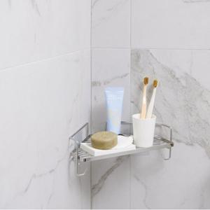 [JAJU/자주] 벽에도 부착하는 스텐 코너선반