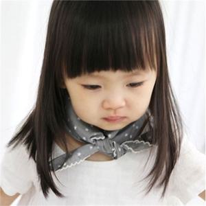 [우주아이]우주아이 별그림 레이스스카프 /아동스카프 /유아스카프