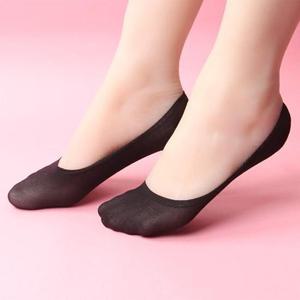 여성 페이크 삭스 무지양말 실리콘덧신 양말 5color DD-10218