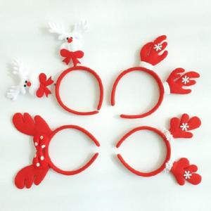 [발바리리빙] 크리스마스 루돌프 머리띠 4종  파티