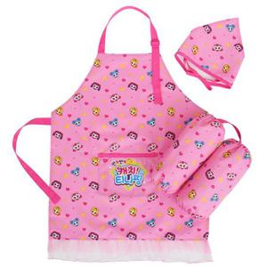 캐치티니핑 앞치마세트 [매직 토시두건3종세트-PP061] [P0235]