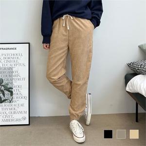 [비틀버드]사라 코듀로이 골덴 여자 조거 팬츠 SD-220942 (90107