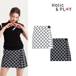 [gs] 홀릭앤플레이 여성 플레인 큐롯 스커트-HB2WCU009