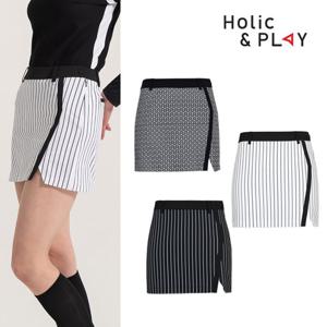[gs] 홀릭앤플레이 여성 스판 패턴 큐롯 스커트-HB2WCU010