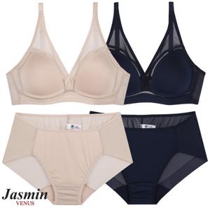 비너스자스민 노와이어 보정 브라팬티 A-F컵 jst1290