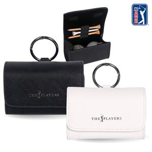 [PGA TOUR] 헤리티지 레더 골프공 주머니 투볼 케이스