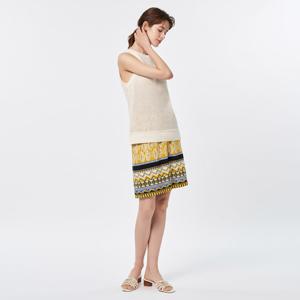 라페어 옐로우 머스타드 4부 인견 팬츠 LWPGF377-YE