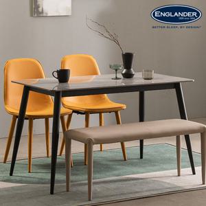 메사 트루디 통세라믹 4인용 식탁(의자 미포함) BK