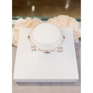 미니골드 14K 클로버 페일 팔찌 BNKM4401