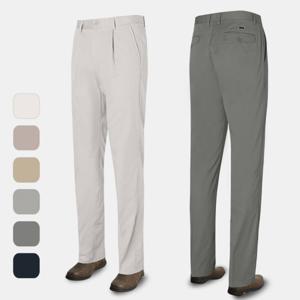 [아즈바이]남성 클래식 여름 면바지 TD06 중년 아빠옷 6컬러