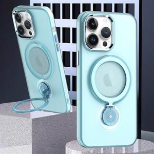 아이폰11 매트 맥세이프 링 거치대 하드 슬림 핸드폰 케이스