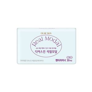 디어스킨 리얼모달 팬티라이너 30P 1팩