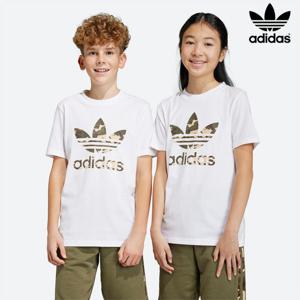 아디다스 오리지널 키즈 카모 반팔 티셔츠 IC2134