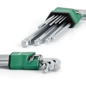 육각렌치 볼렌치 롱타입 9종 세트/L렌치 소켓렌치 렌찌 드라이버