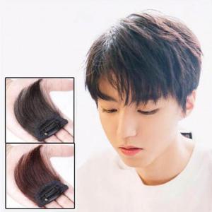 [D더블유] 남성 부분가발 붙임머리 옆머리 앞머리