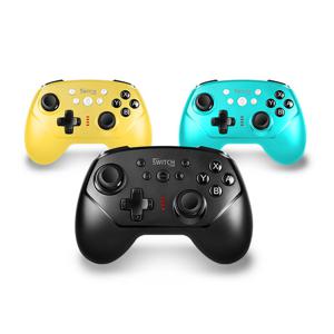 테크라인 닌텐도 스위치 무선 컨트롤러 (블랙/옐로우/터콰이즈)