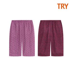 [트라이] 여성 인견 7부 하의