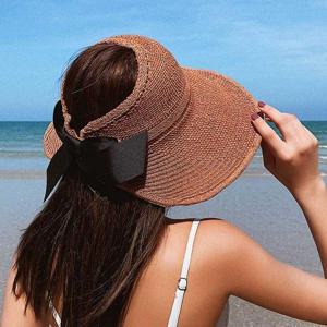 [이경희] 돌돌이 모자 썬캡 여성 여름 자외선 차단
