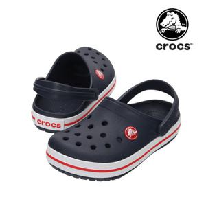 [크록스]크록스 크록밴드 클로그 토들러 네이비레드 207005-485