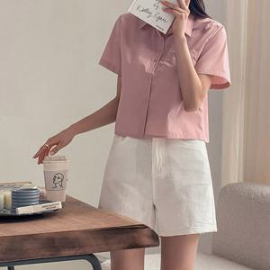 노린 린넨 라이크 하프 팬츠 [tps0400]