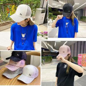 여름모자 여자모자 메쉬 펄 야구모자 예쁜 M볼캡