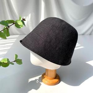 [잇백잇슈][잇백잇슈] 리넨베이직벙거지햇 린넨모자 심플 단색 (