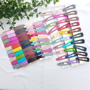 삼각 사각 유광 무광 칼라 왕 헤어핀 머리핀 똑딱핀