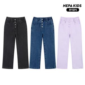 [네파키즈/택가99,000] KJ61601 캐리 데님팬츠 본사직영
