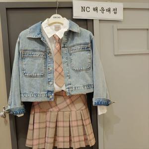 [오후]멋장이 인싸패션~~크롭 데님자켓 OHJK23801