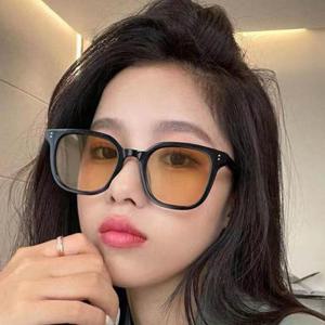 여자안경테 소두 가벼운 경량 뿔테 썬글라스