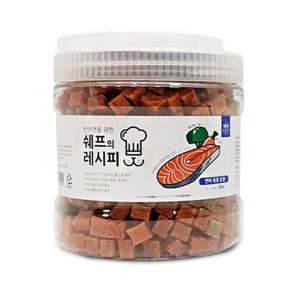 펫슐랭 쉐프의 레시피 800g - 연어육포 트릿