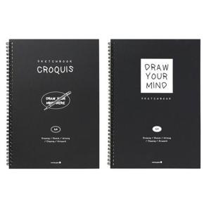 모닝글로리 A4 크로키북 (좌철) (랜덤1개)