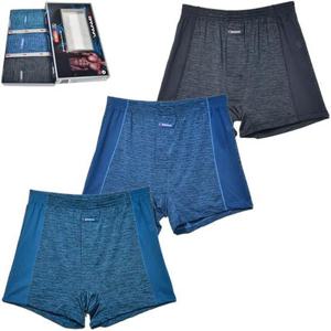 (투바나나) 부드럽고 탄력있는 인터밍글 스판 메쉬 남성 트렁크 팬티 3매입