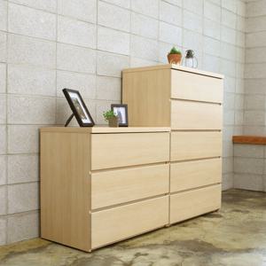 아르메 미엘 서랍장 세트(와이드 3단+와이드 5단)