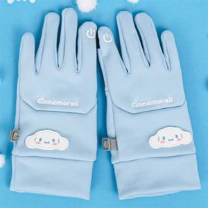 시나모롤 레저손가락장갑 [스타터치페이스-90064] [Q0443]