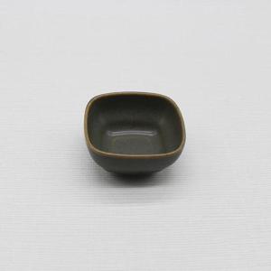 달소금 핸드메이드 도자기 사각소스볼-올리브
